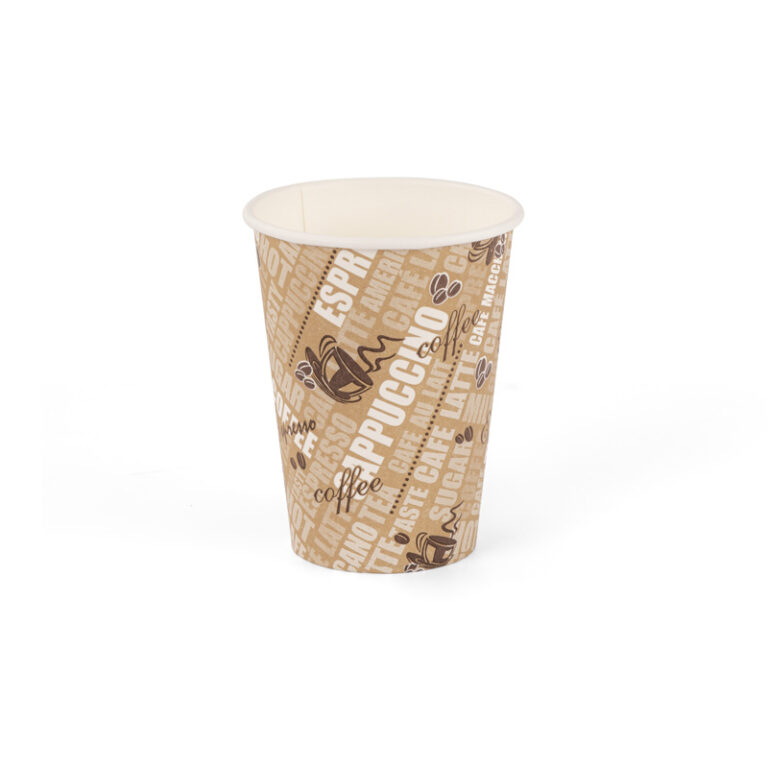 12oz Coffee Cup Aroma Single Wall Hot Cup (Qty 1000)