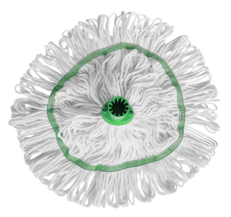 14oz Washable Hygiene Socket Mop Heads (1) Green