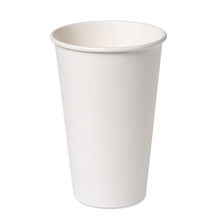 16oz White Paper Cups (Qty 100)