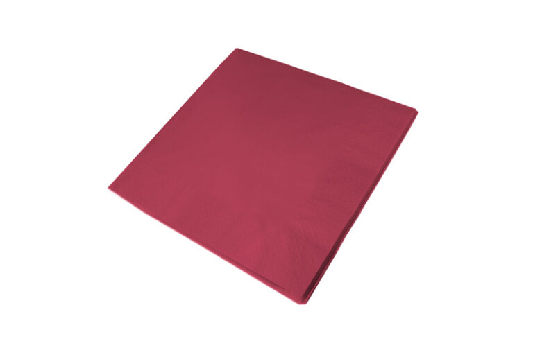 33cm 2Ply Burgundy Napkins (2000)