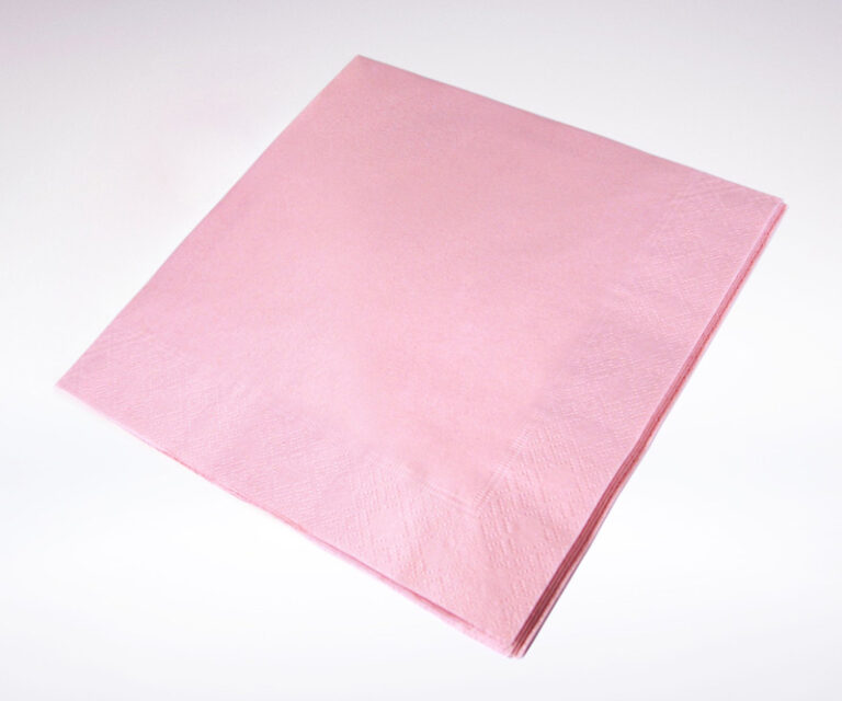 33cm 2Ply Pastel Pink Napkins (2000)