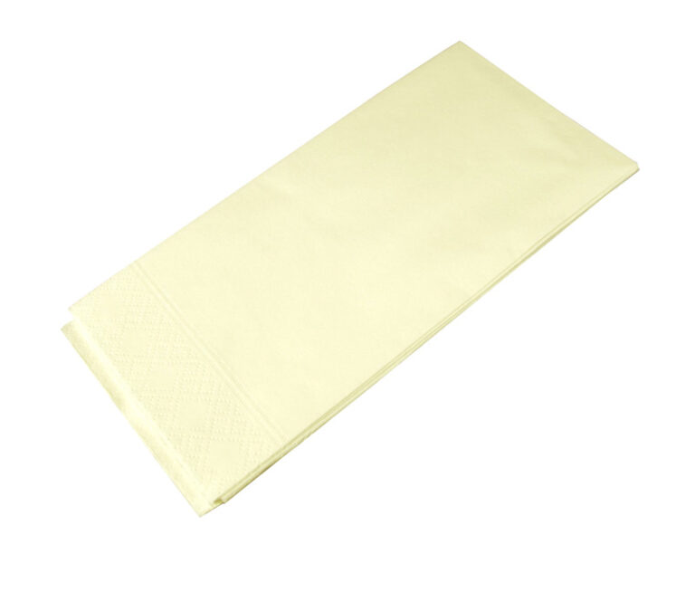 40cm 2Ply Folded Cream Napkins (2000)