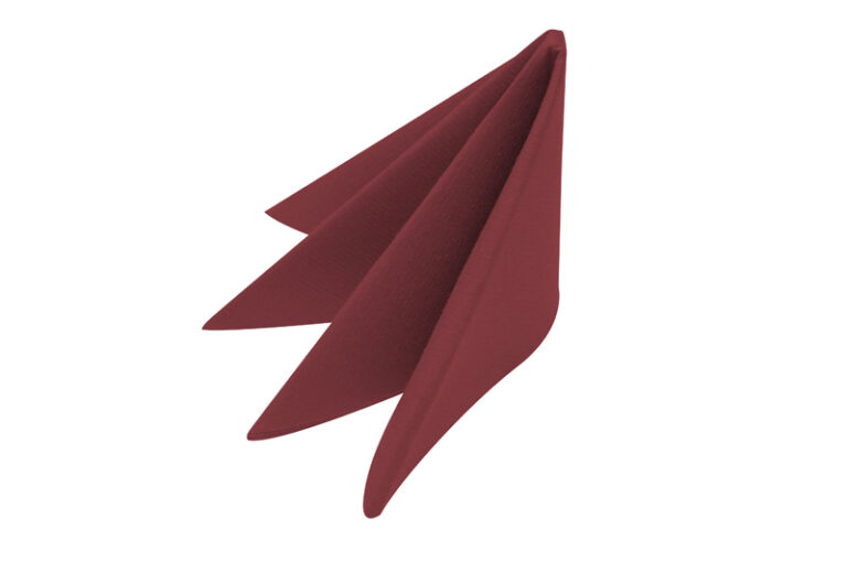 40cm Airlaid Burgundy Napkins (500)
