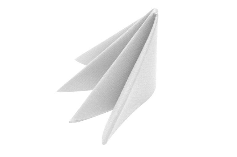 40cm Airlaid White Napkins (50)