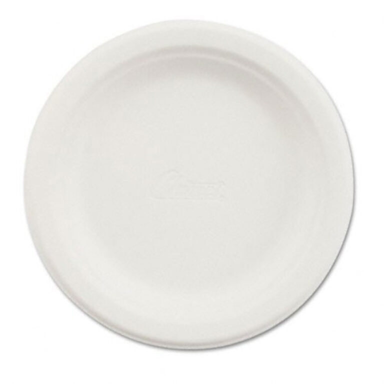 7inch Bagasse Round Plate (500)