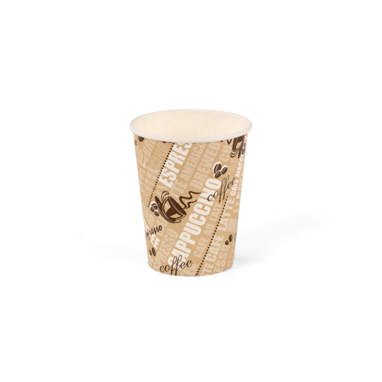 8oz Coffee Cup Aroma Single Wall Hot Cup (Qty 1000)