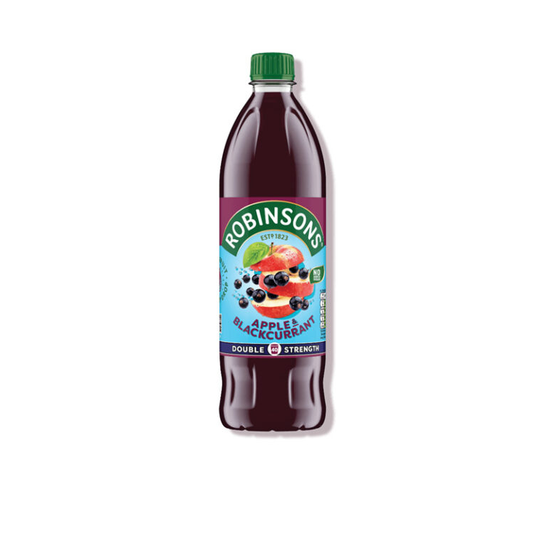 Blackcurrant & Apple Squash Robinsons Dbl Con (1.75Ltr)