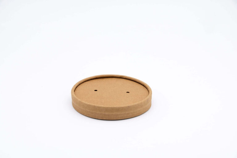 Combi Pack Kraft Brown Lid 8-12-16oz, versatile and eco-friendly lids for various container sizes