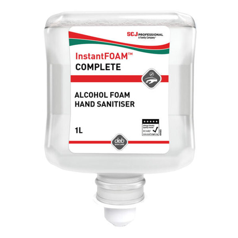 Deb Instant Foam Complete Hand Sanitiser (6x1Ltr)