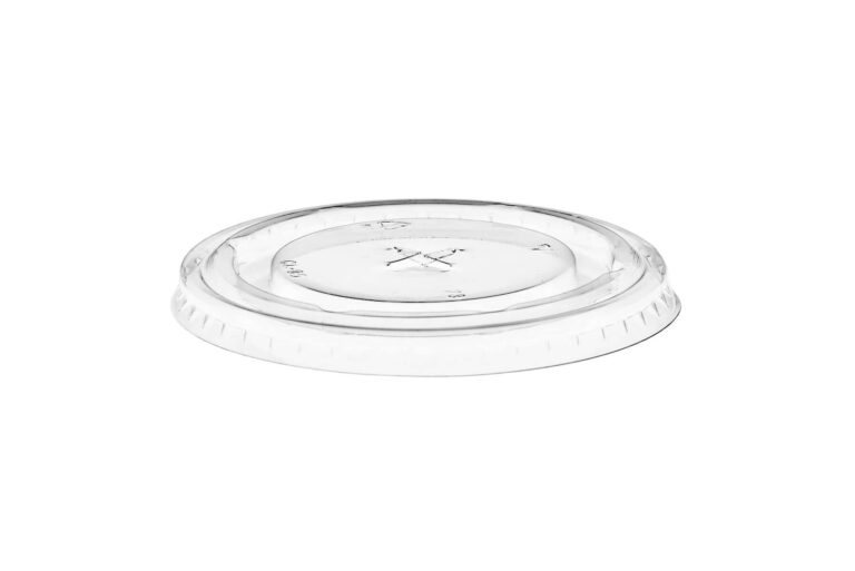 Flat Lid with Straw Slot for 9-12-16oz Clear Tumbler (100), secure and convenient lids for tumblers with straw openings