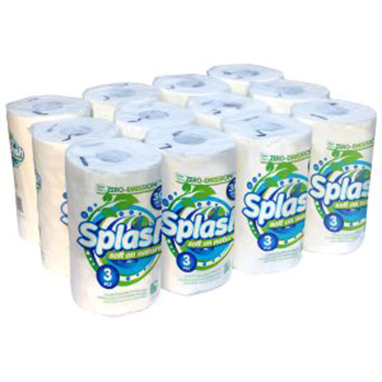 Kitchen Rolls Plain White (Qty 24)