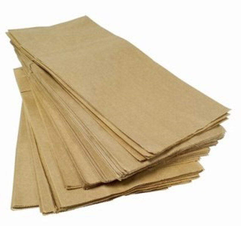 Kraft Brown Paper Bags For Bread 7x11x15.5 inch (Qty 500)