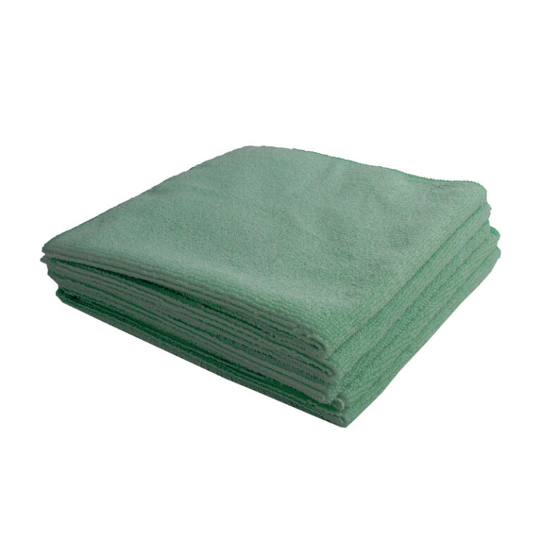 Microfibre Cleaning Cloth (10) Green