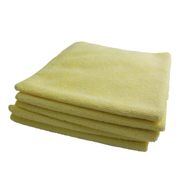 Microfibre Cleaning Cloth (10) Yellow