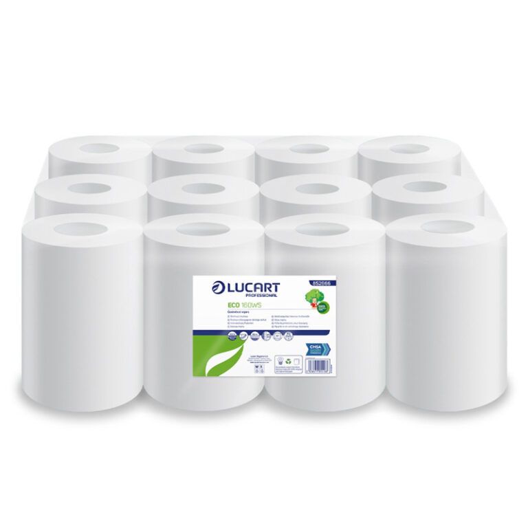 Mini Centrefeed 2 Ply White Towels (12)