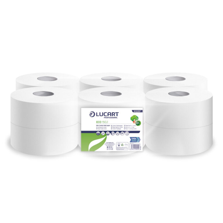 Mini Jumbo Toilet Rolls 150m (12)