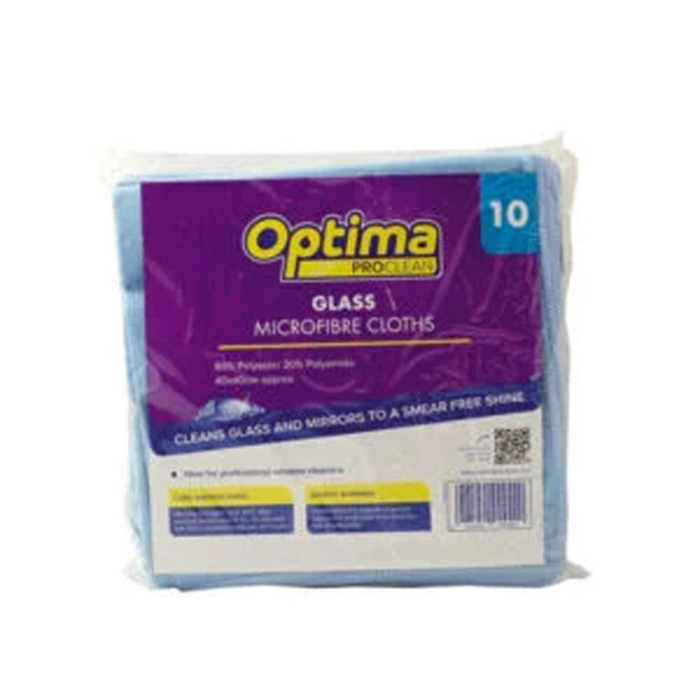 Optima Microfibre Glass Cloths (10)