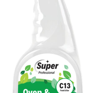 Oven, hob, and grill cleaner C13 – 750ml heavy-duty degreaser spray bottle