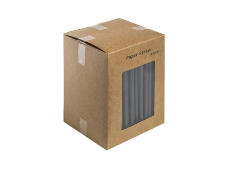 Paper Straws Cocktail 5.5 inch Black (Qty 250)