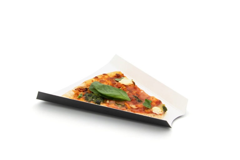 Pizza Tray one eigth Slice Black (1000)