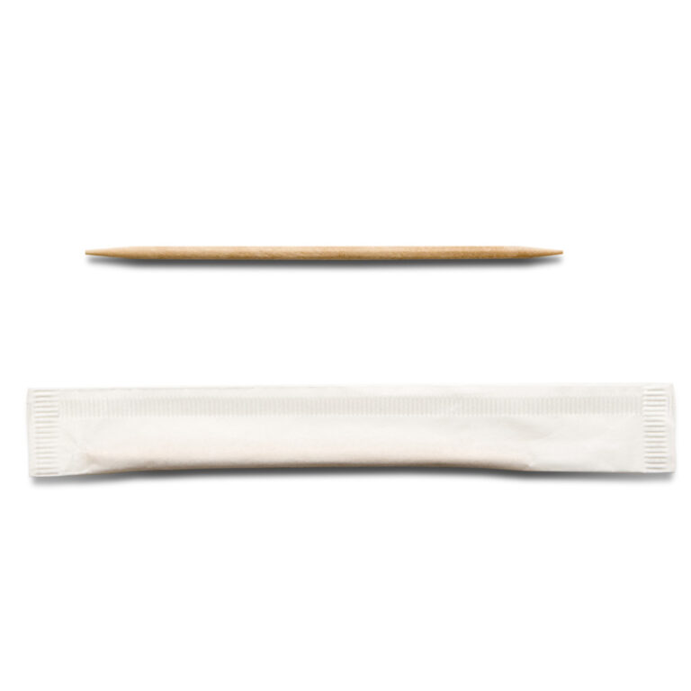 Quill Toothpicks Wooden Wrapped (Qty 1000)