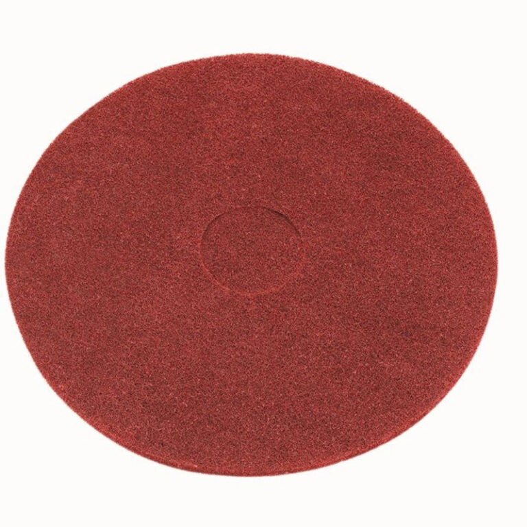 Red Buffable Floor Pads 17 inch (Qty 5)