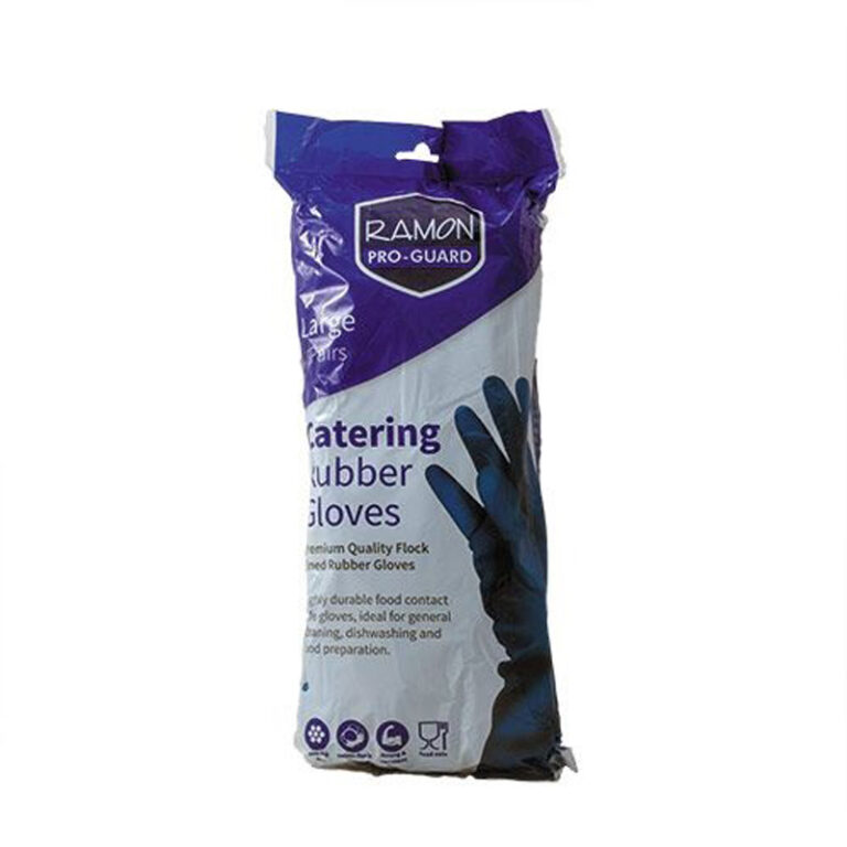 Rubber Gloves Blue Large (Qty 10)