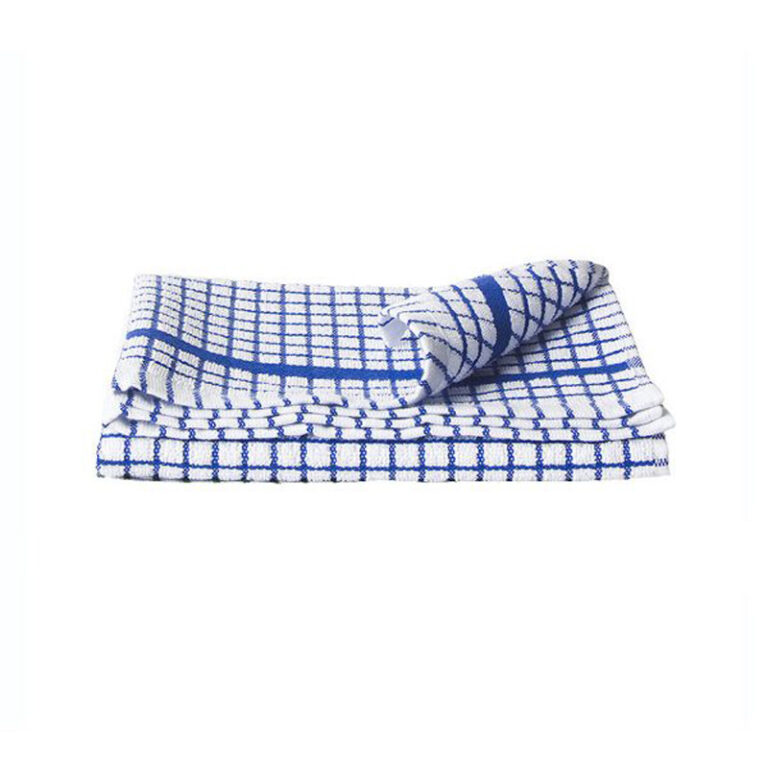 Tea Towels Checked Cotton (10)