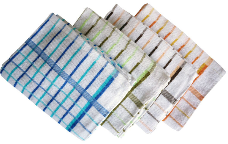 Tea Towels Terry Checked (10)