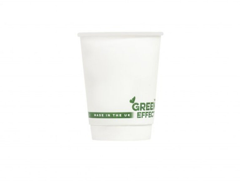 White Compostable Cup 12oz (Qty 100)