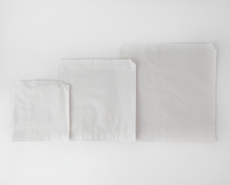 White Paper Bags 7x7 inch (Qty 1000)