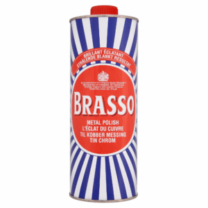 Brasso Metal Polish 1 Litre bottle for cleaning and shining metal surfaces