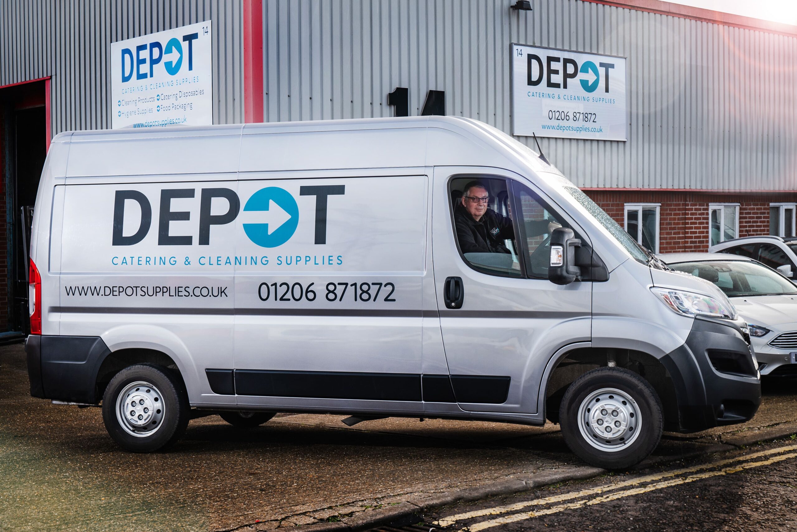 New branded van of Maddisons UK