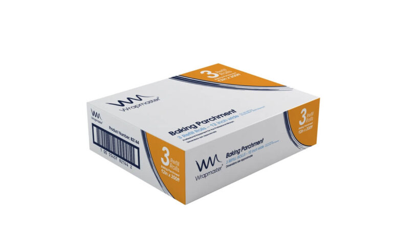 Wrap Master 3000 baking parchment 12 inch x 50m pack of 3 rolls
