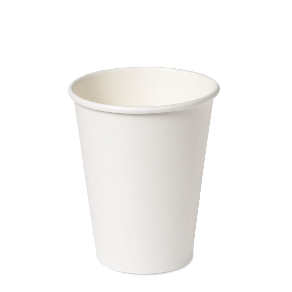 12oz White Paper Cups (Qty 1000) - Depot