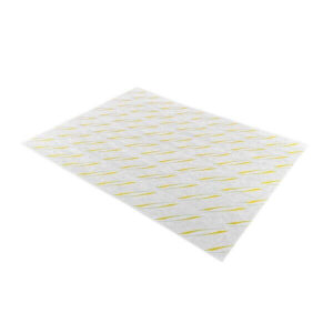 Yellow burger wrap sheets 10x12.5 inch, grease-resistant food wrapping paper, pack of 2000