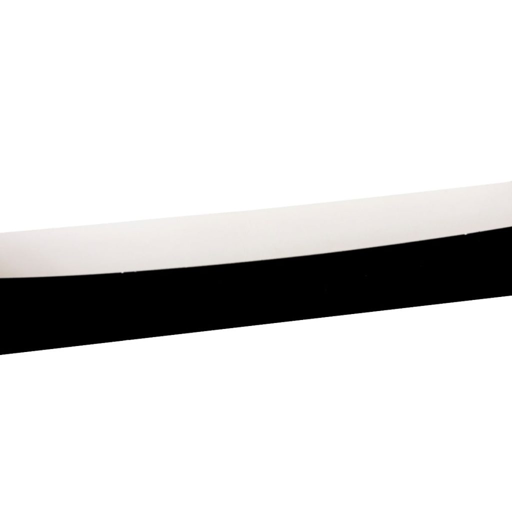 Black compostable baguette tray for bakery and food display, pack of 500