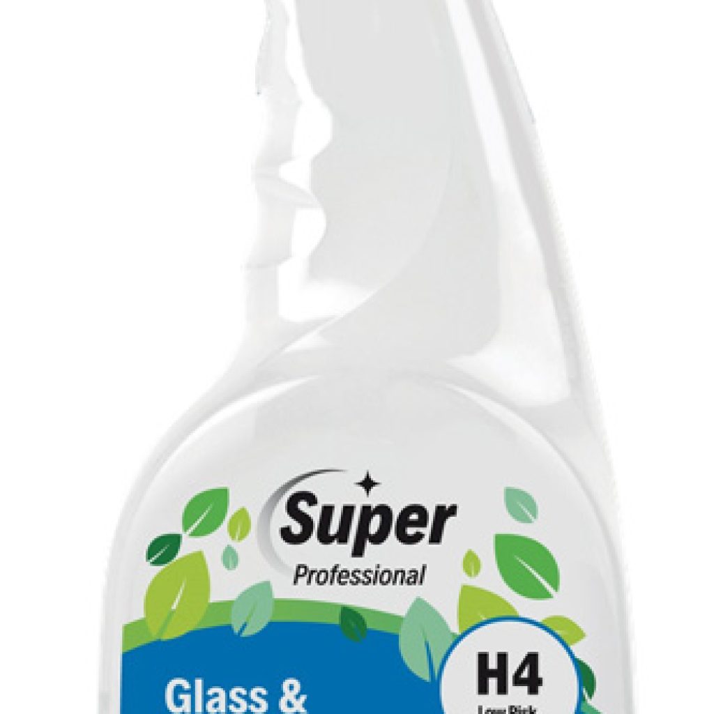 Glass & Stainless Steel Cleaner H4 (6x750ml)