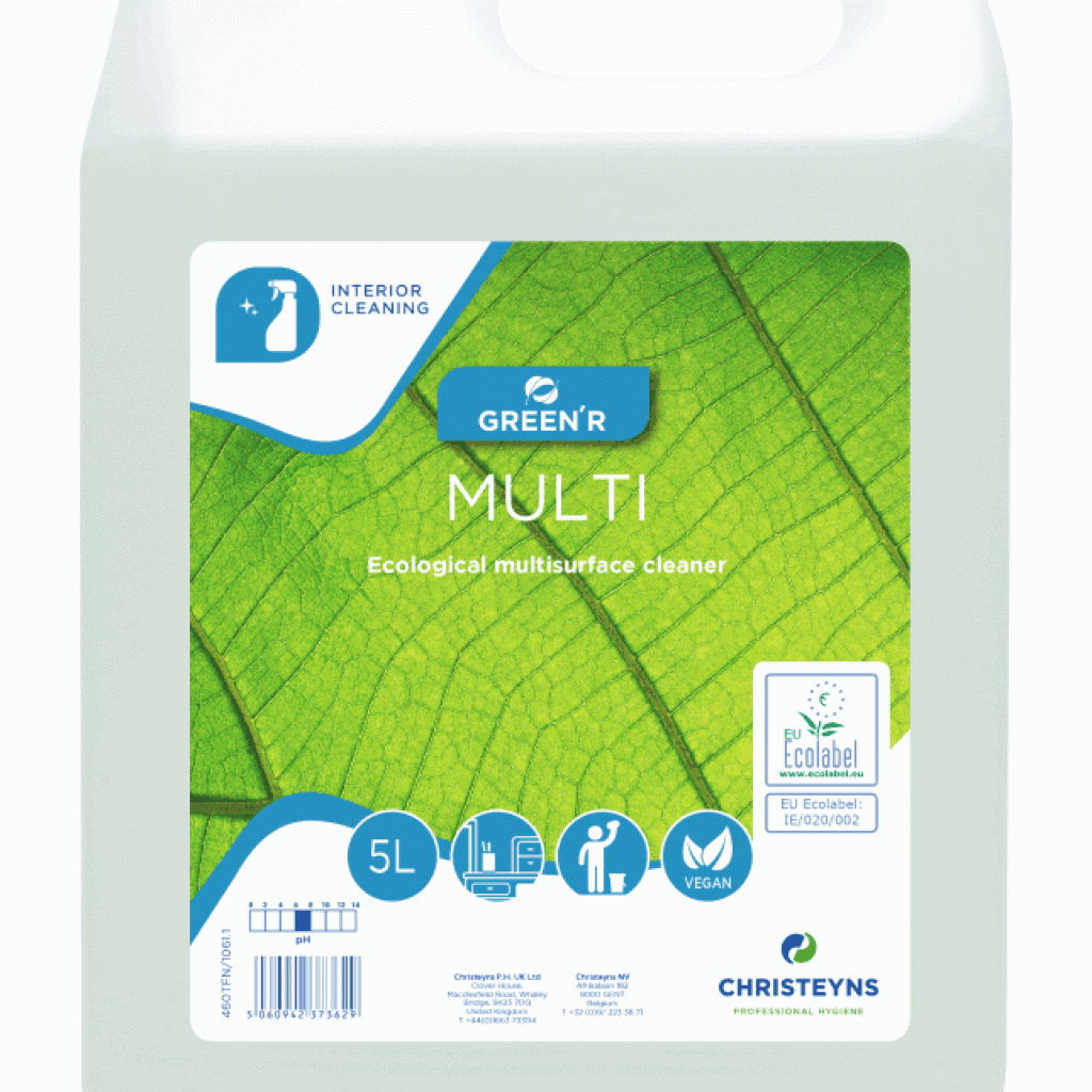 Green'R Multi Ecological Multi Surface Cleaner (5ltr)