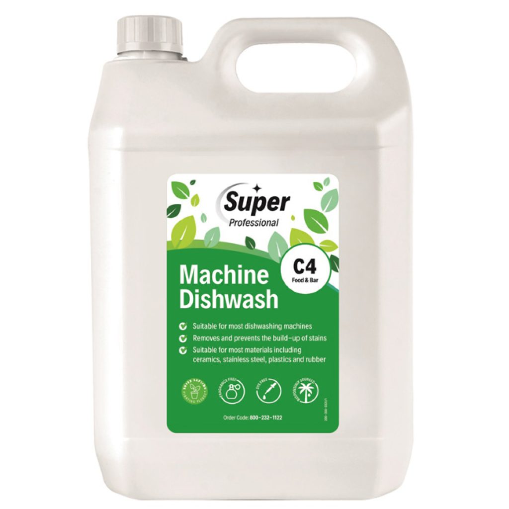 Super Machine Dishwash Liquid C4 (5Ltr)